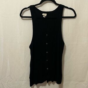 A New Day Black Tank Top